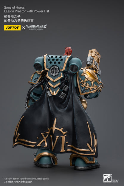 Sons of Horus Legion Praetor with Power Fist - Warhammer "The Horus Heresy" Action Figure By JOYTOY