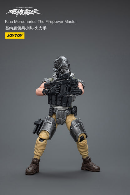 Kina Mercenaries-The Firepower Master - Military Action Figure By JOYTOY