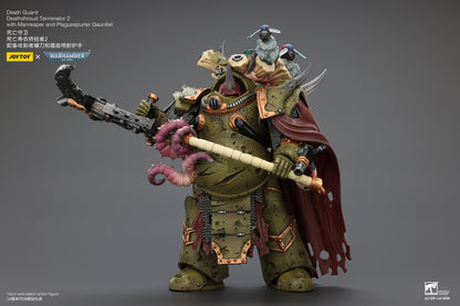 Death Guard Deathshroud Terminator Set - "Warhammer 40,000" 1/18 Action Figure By JOYTOY