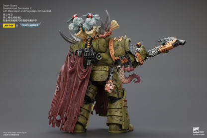 Death Guard Deathshroud Terminator Set - "Warhammer 40,000" 1/18 Action Figure By JOYTOY