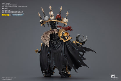 Black Legion Abaddon the Despoile with Drach'nyen and the Talon of Horus - "Warhammer 40K" 1/18 Action Figure By JOYTOY