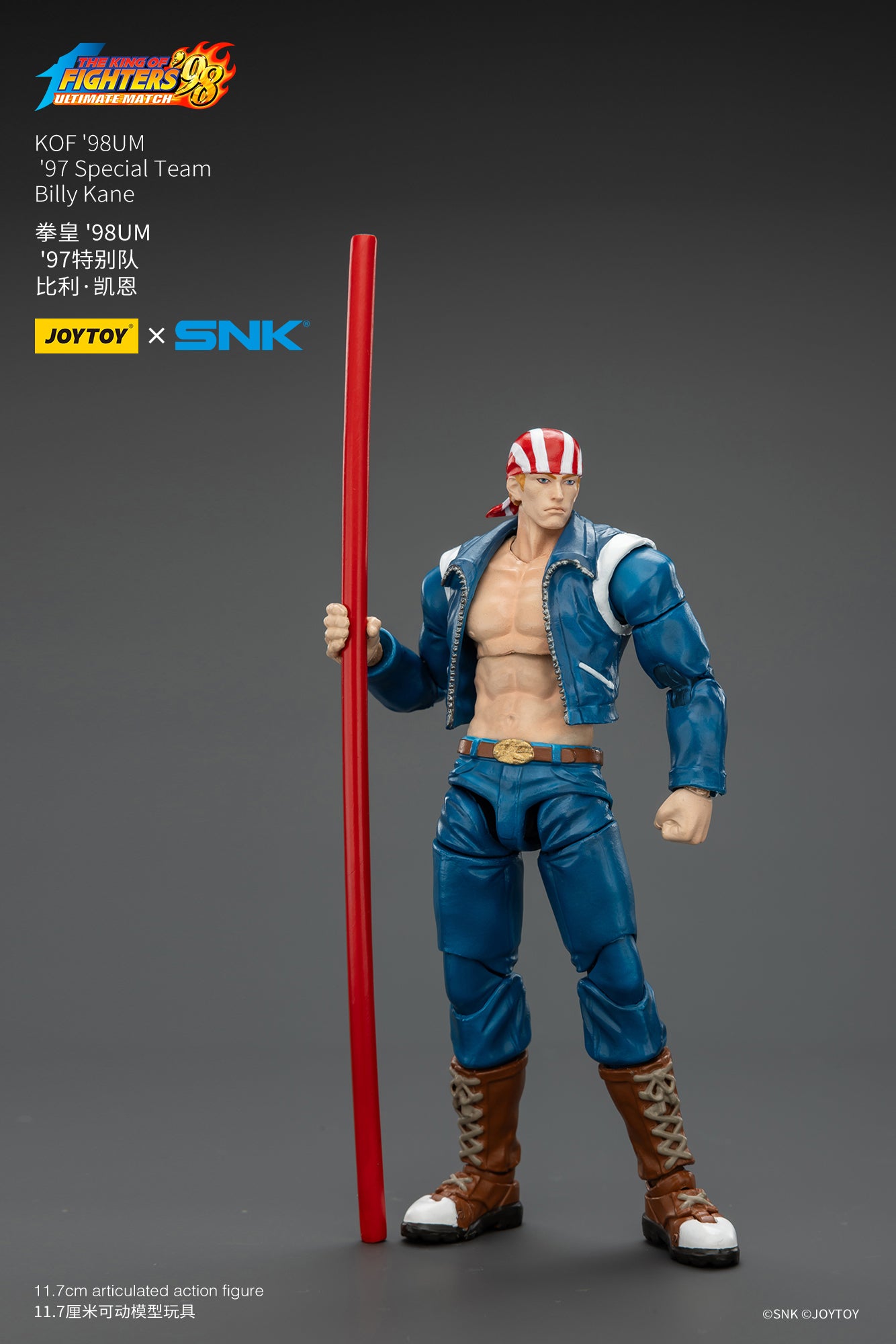 The King of Fighters KOF 98UM 97 Special Team - SNK 1/18 Action Figure By JOYTOY