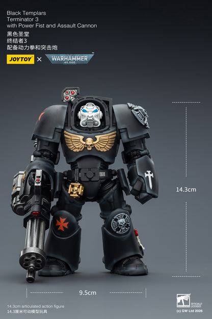 Black Templars Terminator -Warhammer 40k 1/18 Action Figure By JOYTOY