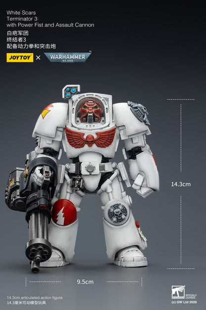 White Scars Terminator -Warhammer 40k 1/18 Action Figure By JOYTOY