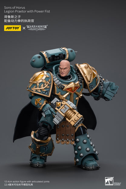 Sons of Horus Legion Praetor with Power Fist - Warhammer "The Horus Heresy" Action Figure By JOYTOY