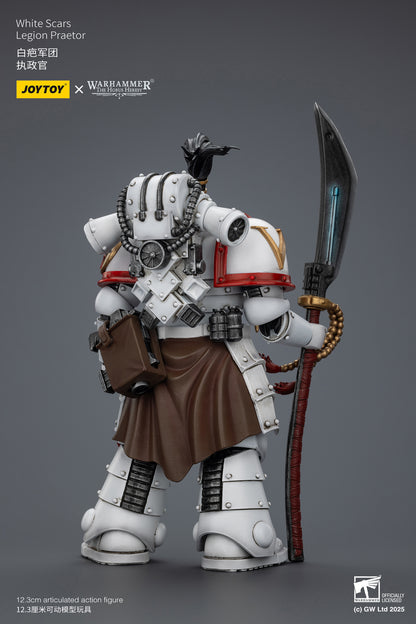 White Scars Legion Praetor /  White Scars Ebon Keshig Terminator  - "Warhammer "The Horus Heresy 1/18 Action Figure By JOYTOY