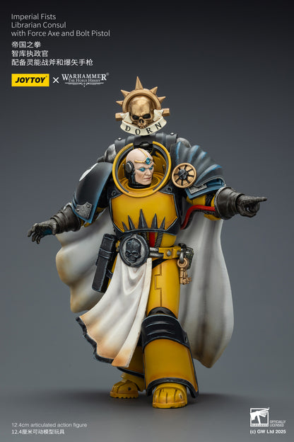 "The Horus Heresy" Imperial Fists -Warhammer 30k 1/18 Action Figure By JOYTOY