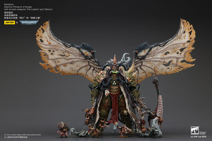 Mortarion, Daemon Primarch of Nurgle with Ancient weapons‘The Lantern' and ‘Silence' - "Warhammer 40K" 1/18 Action Figure By JOYTOY