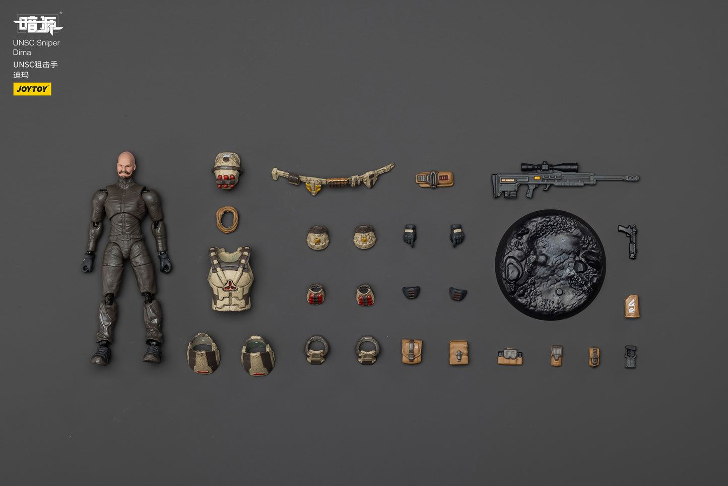 1/25 UNSC WAVE 1  & Steel Ride Corps Wave 1- 1/25 Dark Source Action Figure By JOYTOY