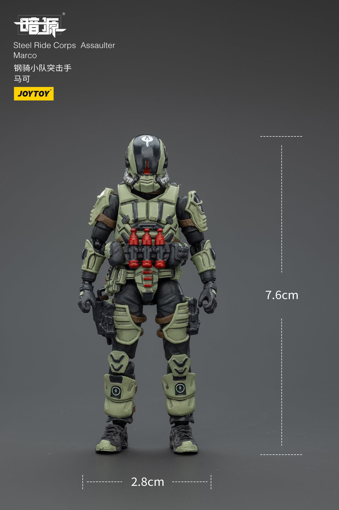 1/25 UNSC WAVE 1  & Steel Ride Corps Wave 1- 1/25 Dark Source Action Figure By JOYTOY