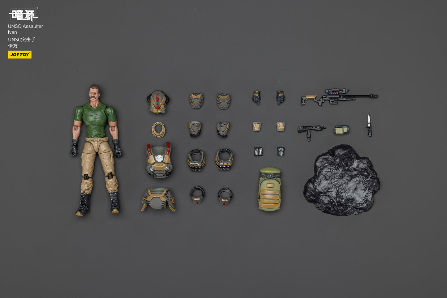 1/25 UNSC WAVE 1  & Steel Ride Corps Wave 1- 1/25 Dark Source Action Figure By JOYTOY