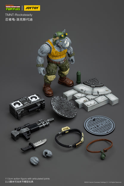 TMNT-Rocksteady - TMNT Action Figure by JOYTOY