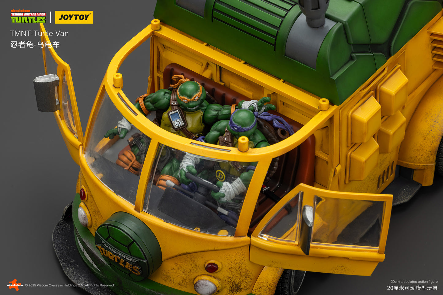 TMNT - Turtle Van - TMNT 1/18 Action Figure by JOYTOY