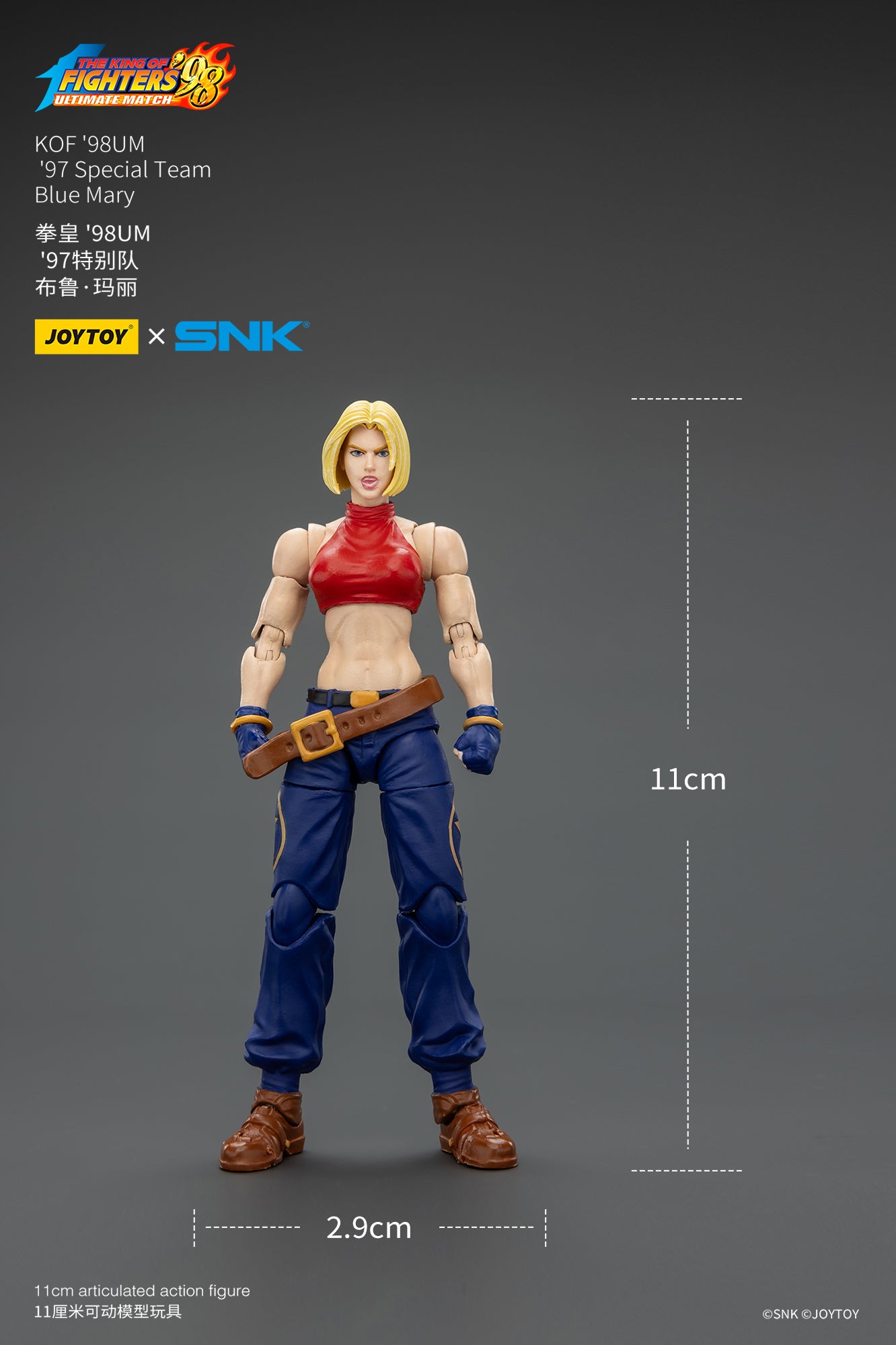 The King of Fighters KOF 98UM 97 Special Team - SNK 1/18 Action Figure By JOYTOY