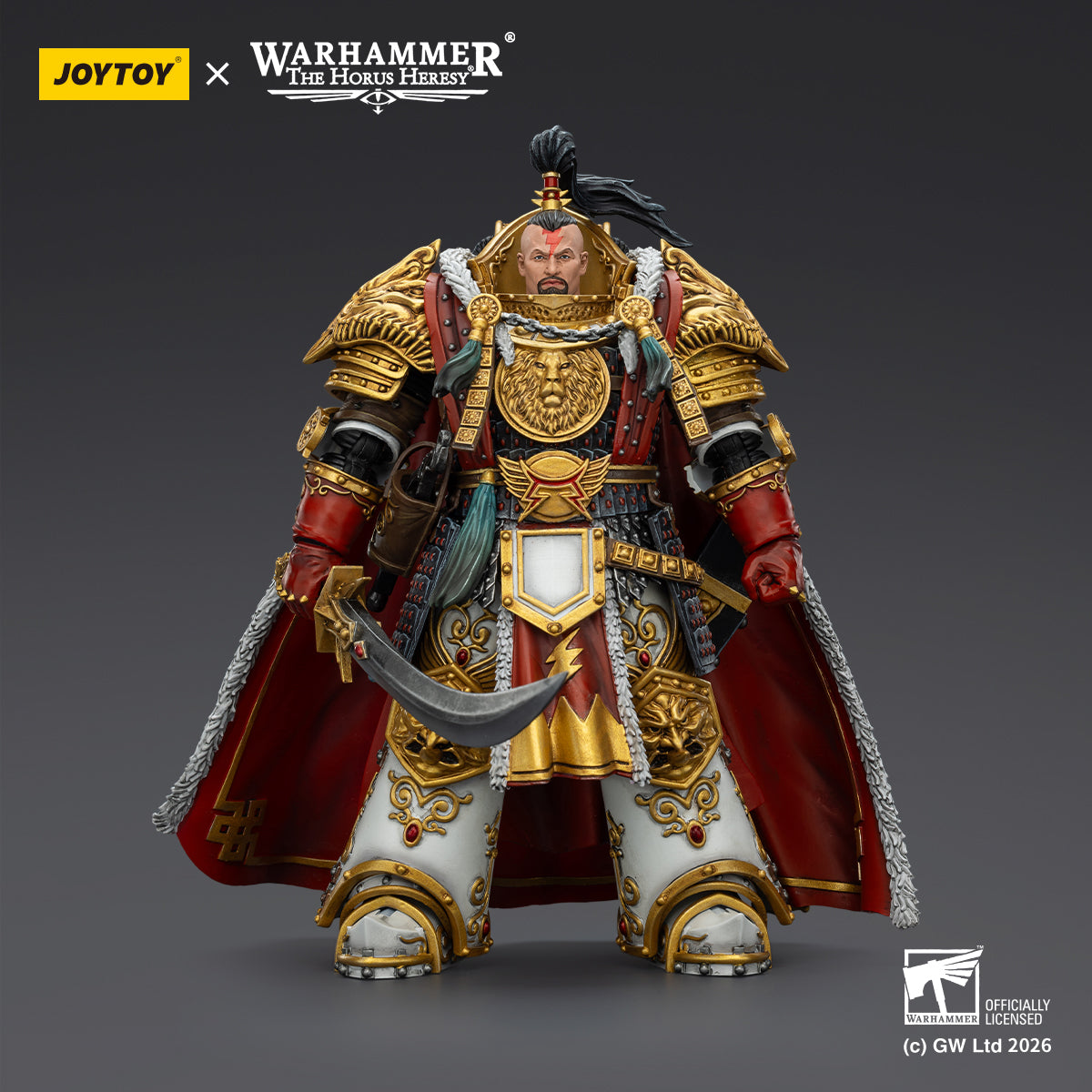 White Scars Jaghatai Khan Primarch &  Tactical Legionary "The Horus Heresy" -Warhammer 40k 1/18 Action Figure By JOYTOY