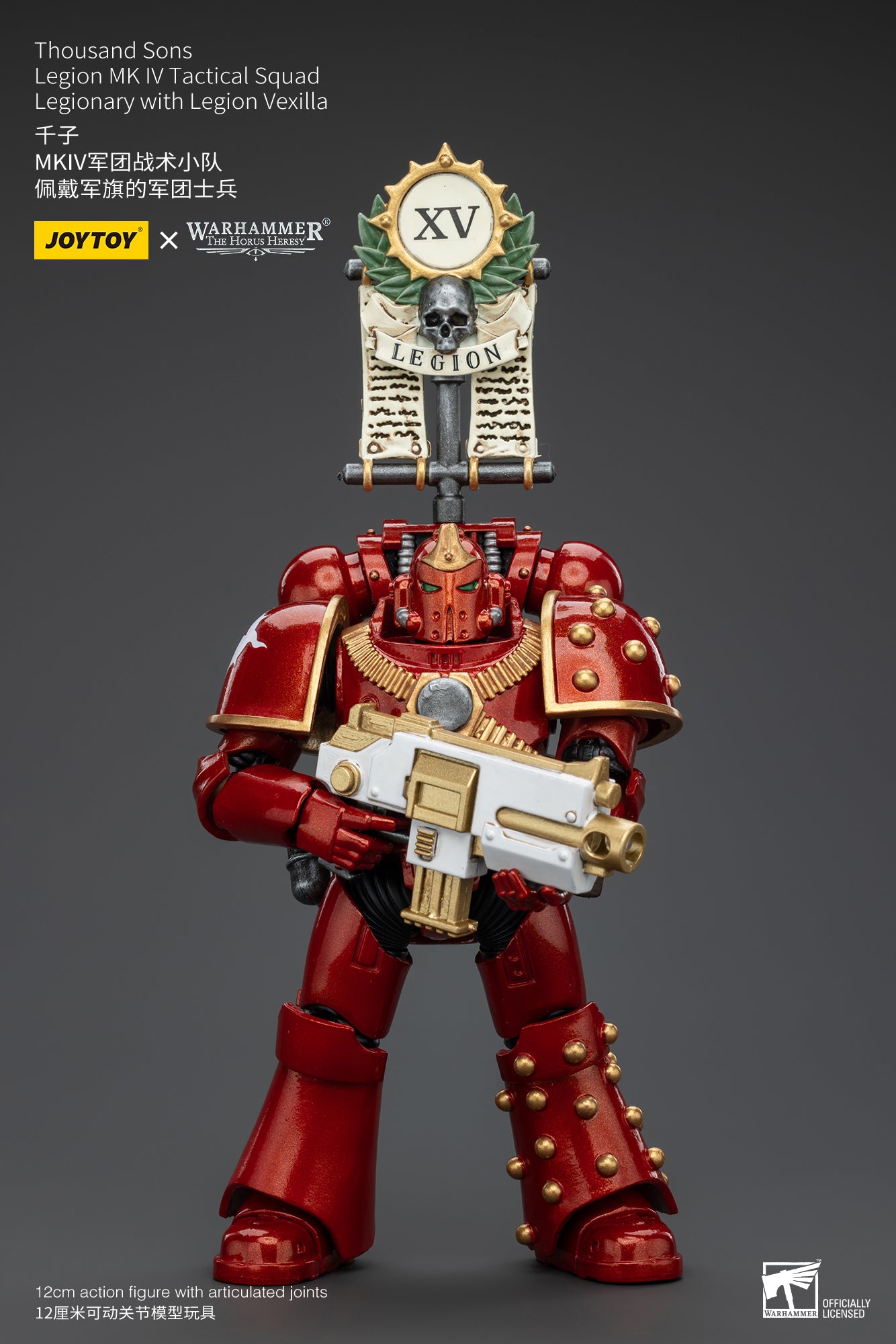 Thousand Sons Legion MK IV Squad & Khenetai Occult Cabal - Warhammer "The Horus Heresy" Action Figure By JOYTOY