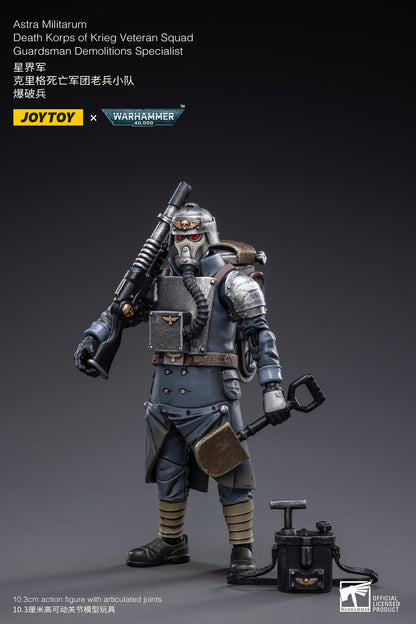 Astra Militarum Death Korps of Krieg Veteran Squad - Warhammer 40K Action Figure By JOYTOY