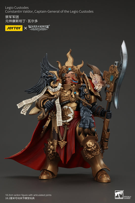 Captain-General of the Legio Custodes- Warhammer "The Horus Heresy" 1/18 Action Figure By JOYTOY