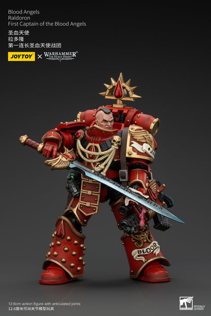 Blood Angels Raldoron First Captain of the Blood Angels - Warhammer "The Horus Heresy" Action Figure By JOYTOY