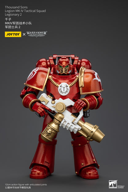 Thousand Sons Legion MK IV Squad & Khenetai Occult Cabal - Warhammer "The Horus Heresy" Action Figure By JOYTOY