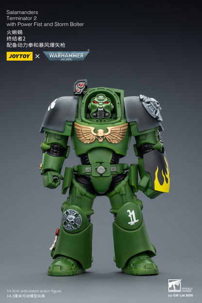 Salamanders Terminator -Warhammer 40k 1/18 Action Figure By JOYTOY