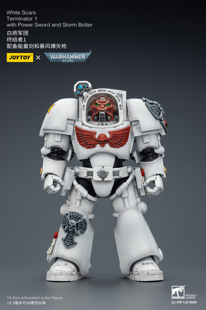 White Scars Terminator -Warhammer 40k 1/18 Action Figure By JOYTOY