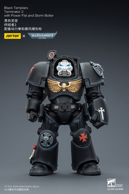 Black Templars Terminator -Warhammer 40k 1/18 Action Figure By JOYTOY