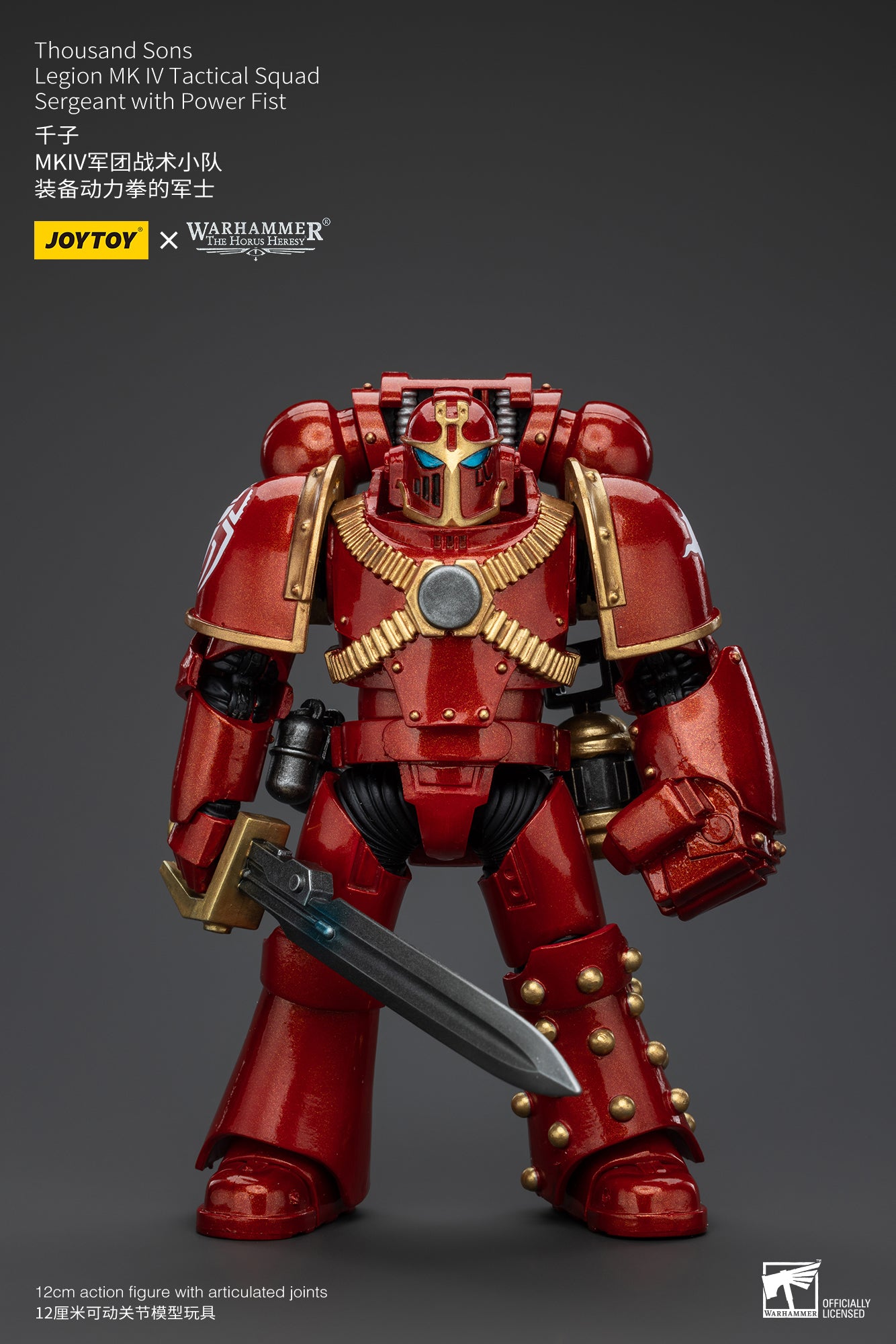 Thousand Sons Legion MK IV Squad & Khenetai Occult Cabal - Warhammer "The Horus Heresy" Action Figure By JOYTOY