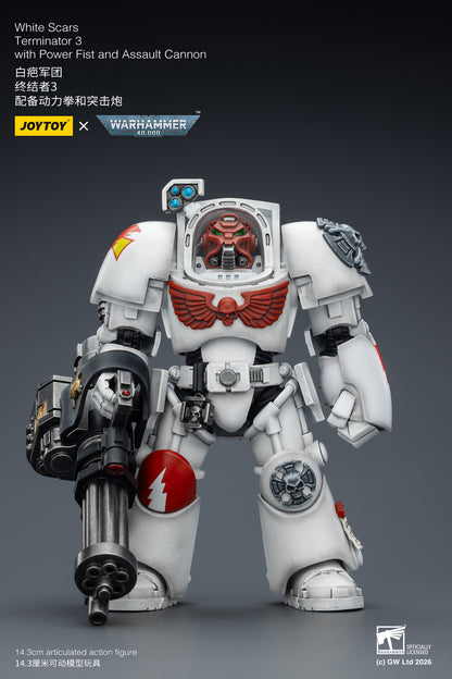 White Scars Terminator -Warhammer 40k 1/18 Action Figure By JOYTOY