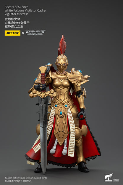 Sisters of Silence White Falcons Vigilator Cadre  - Warhammer "The Horus Heresy" 1/18 Action Figure By JOYTOY