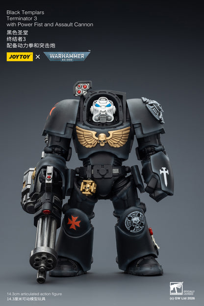 Black Templars Terminator -Warhammer 40k 1/18 Action Figure By JOYTOY