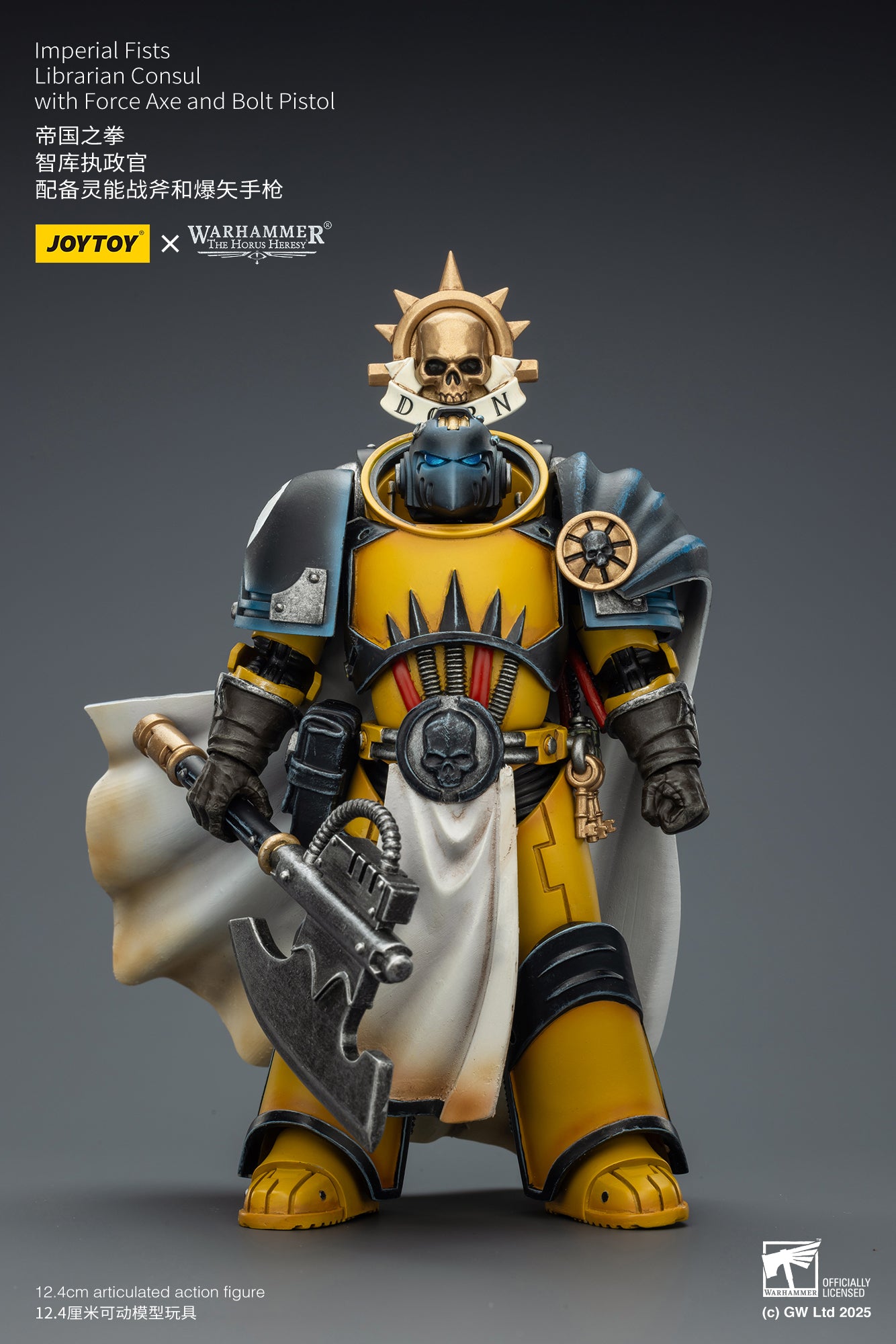 "The Horus Heresy" Imperial Fists -Warhammer 30k 1/18 Action Figure By JOYTOY