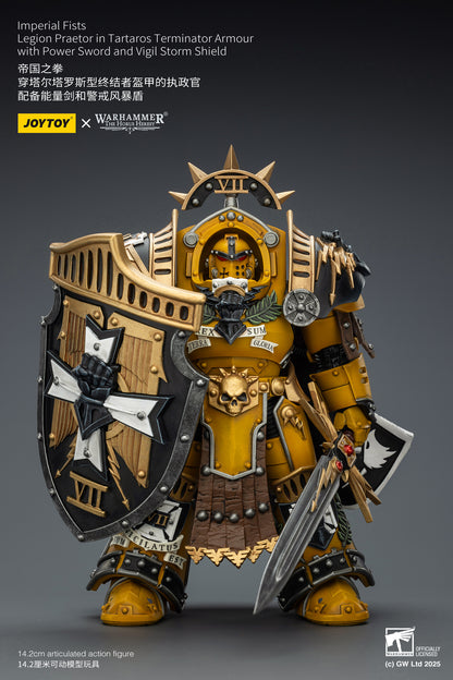 "The Horus Heresy" Imperial Fists -Warhammer 30k 1/18 Action Figure By JOYTOY