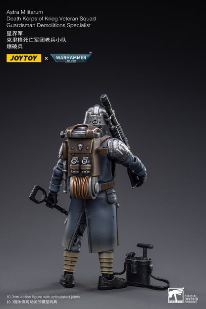 Astra Militarum Death Korps of Krieg Veteran Squad - Warhammer 40K Action Figure By JOYTOY