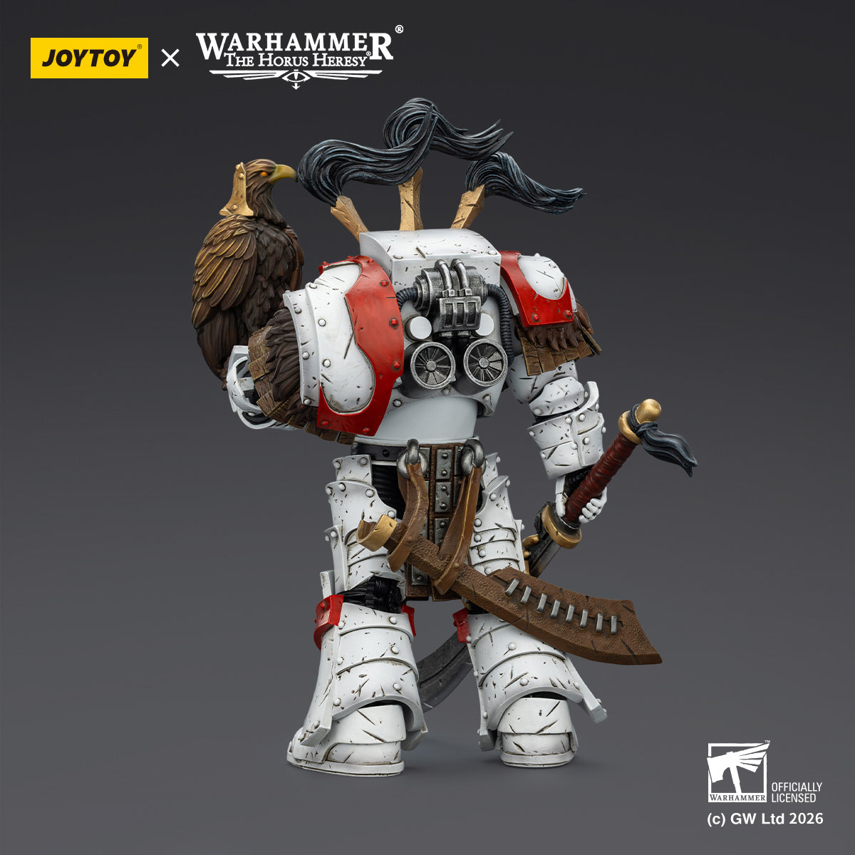 White Scars Stormseer Consul & Legion Praetor -Warhammer 40k 1/18 Action Figure By JOYTOY