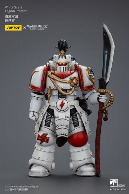 White Scars Legion Praetor /  White Scars Ebon Keshig Terminator  - "Warhammer "The Horus Heresy 1/18 Action Figure By JOYTOY