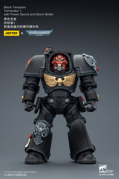 Black Templars Terminator -Warhammer 40k 1/18 Action Figure By JOYTOY