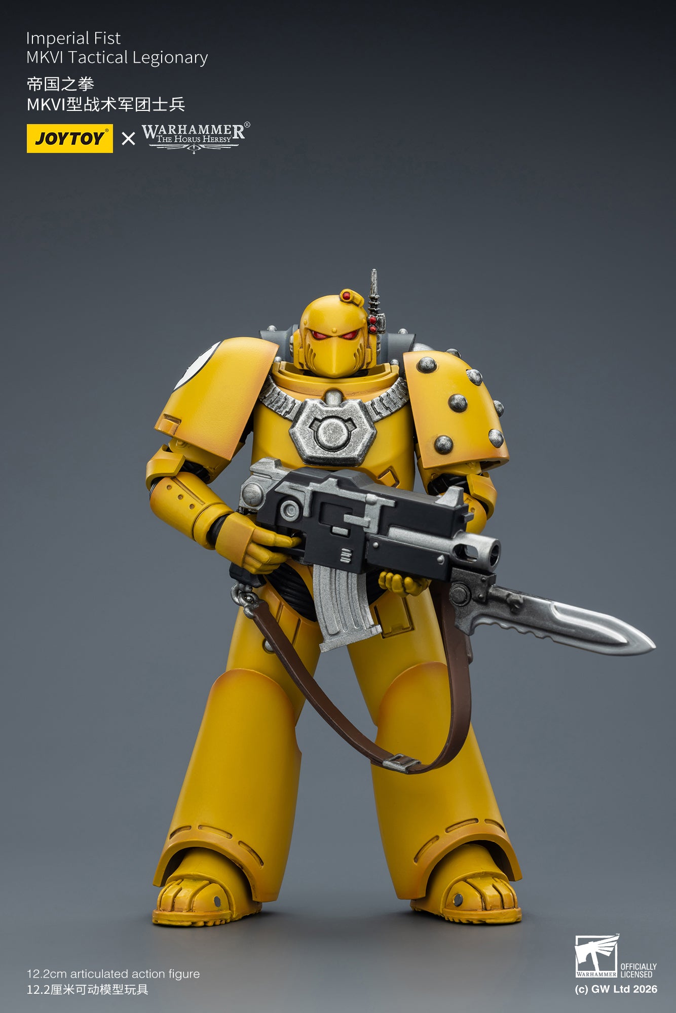 MKVI Tactical Legionary-Warhammer "The Horus Heresy" -Warhammer 40k 1/18 Action Figure By JOYTOY