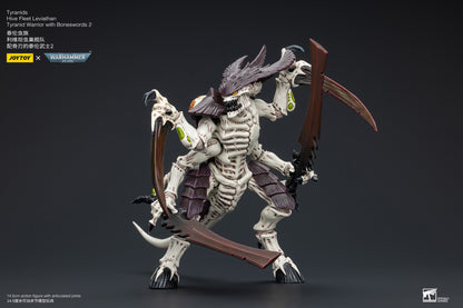 Tyranids Hive Fleet Leviathan Tyranid Warrior With Boneswords 2 - Warhammer 40K Action Figure By JOYTOY