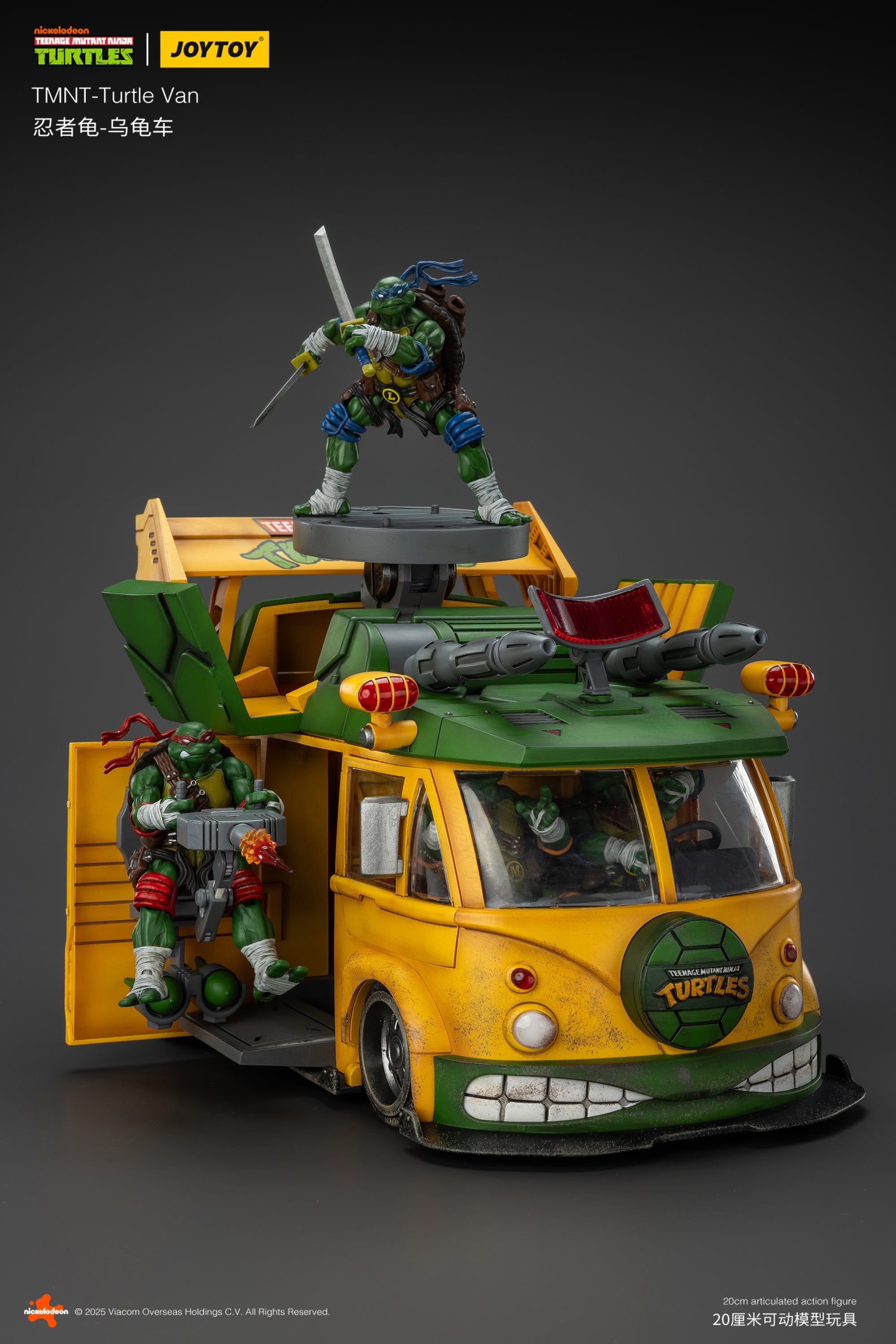 TMNT - Turtle Van - TMNT 1/18 Action Figure by JOYTOY – LT Cave