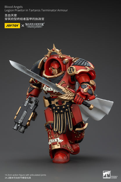 Blood Angels Legion Praetor in Tartaros Terminator Armour - Warhammer "The Horus Heresy" Action Figure By JOYTOY