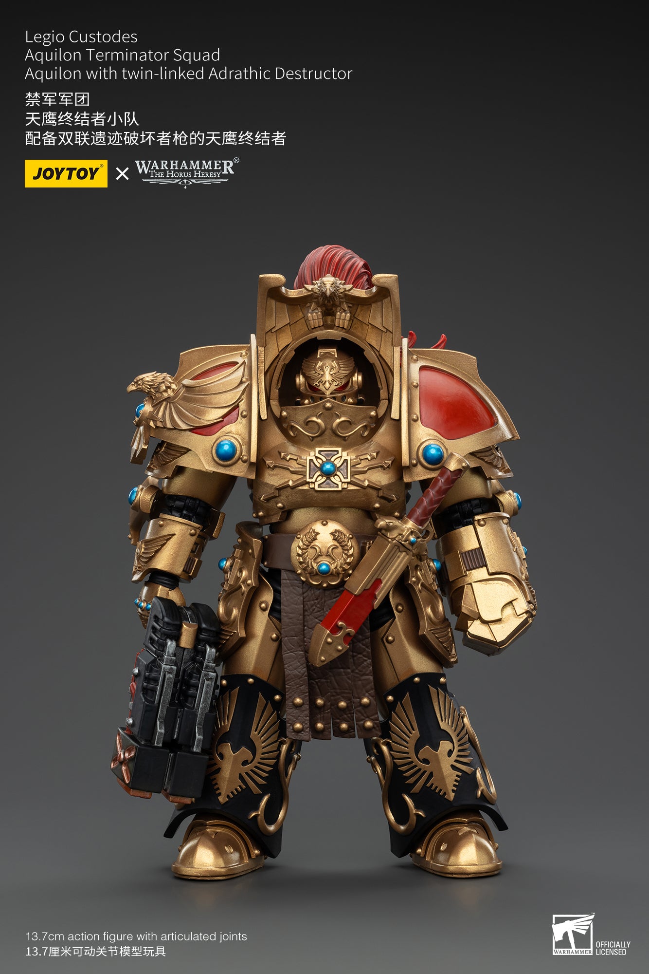 Legio Custodes Aquilon Terminator Squad - Warhammer"The Horus Heresy" Action Figure By JOYTOY