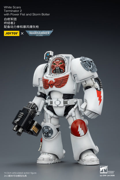 White Scars Terminator -Warhammer 40k 1/18 Action Figure By JOYTOY
