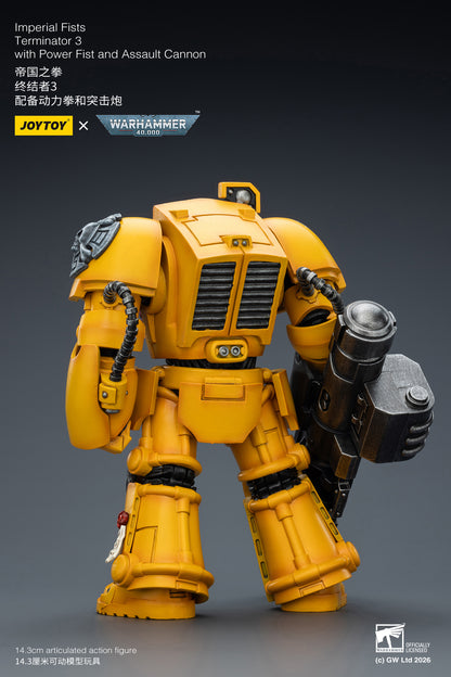 Imperial Fists Terminator-Warhammer 40k 1/18 Action Figure By JOYTOY