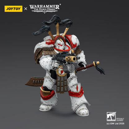 White Scars Stormseer Consul & Legion Praetor -Warhammer 40k 1/18 Action Figure By JOYTOY