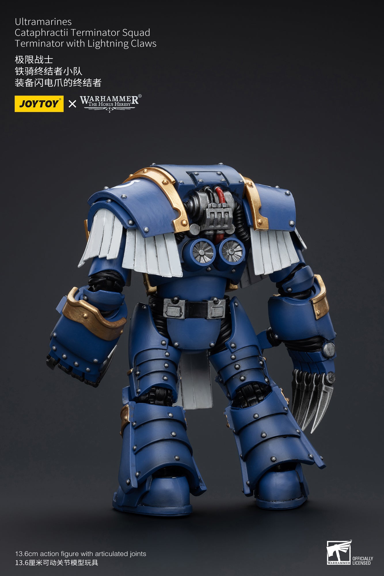 Ultramarines Cataphractii Terminator Squad - Warhammer "The Horus Heresy" Action Figure By JOYTOY