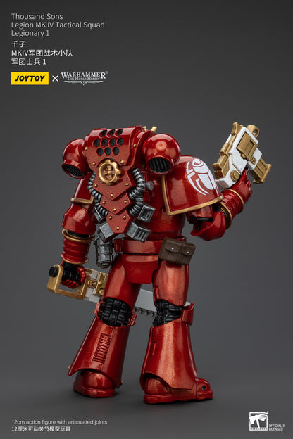 Thousand Sons Legion MK IV Squad & Khenetai Occult Cabal - Warhammer "The Horus Heresy" Action Figure By JOYTOY