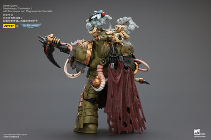 Death Guard Deathshroud Terminator Set - "Warhammer 40,000" 1/18 Action Figure By JOYTOY