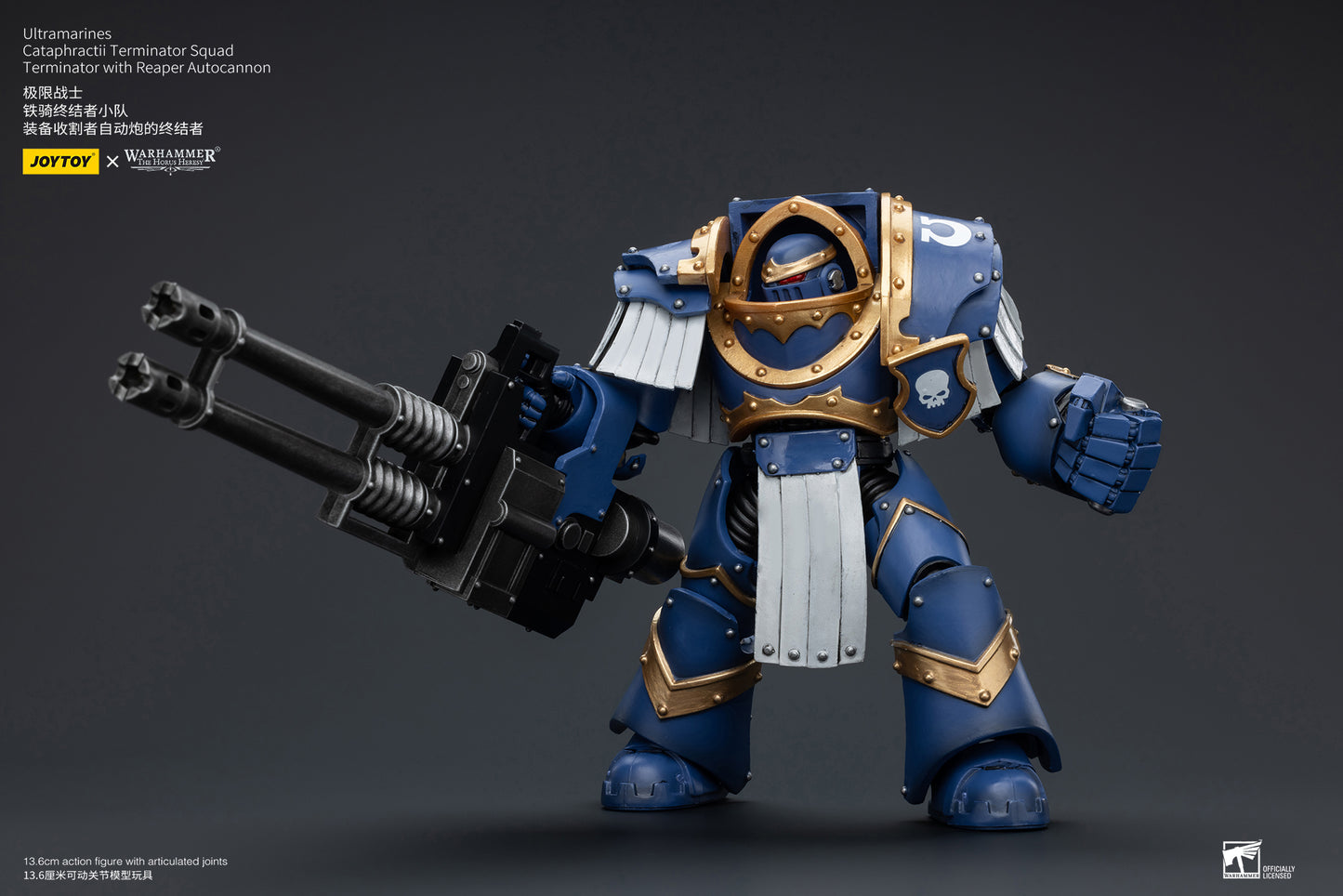 Ultramarines Cataphractii Terminator Squad - Warhammer "The Horus Heresy" Action Figure By JOYTOY