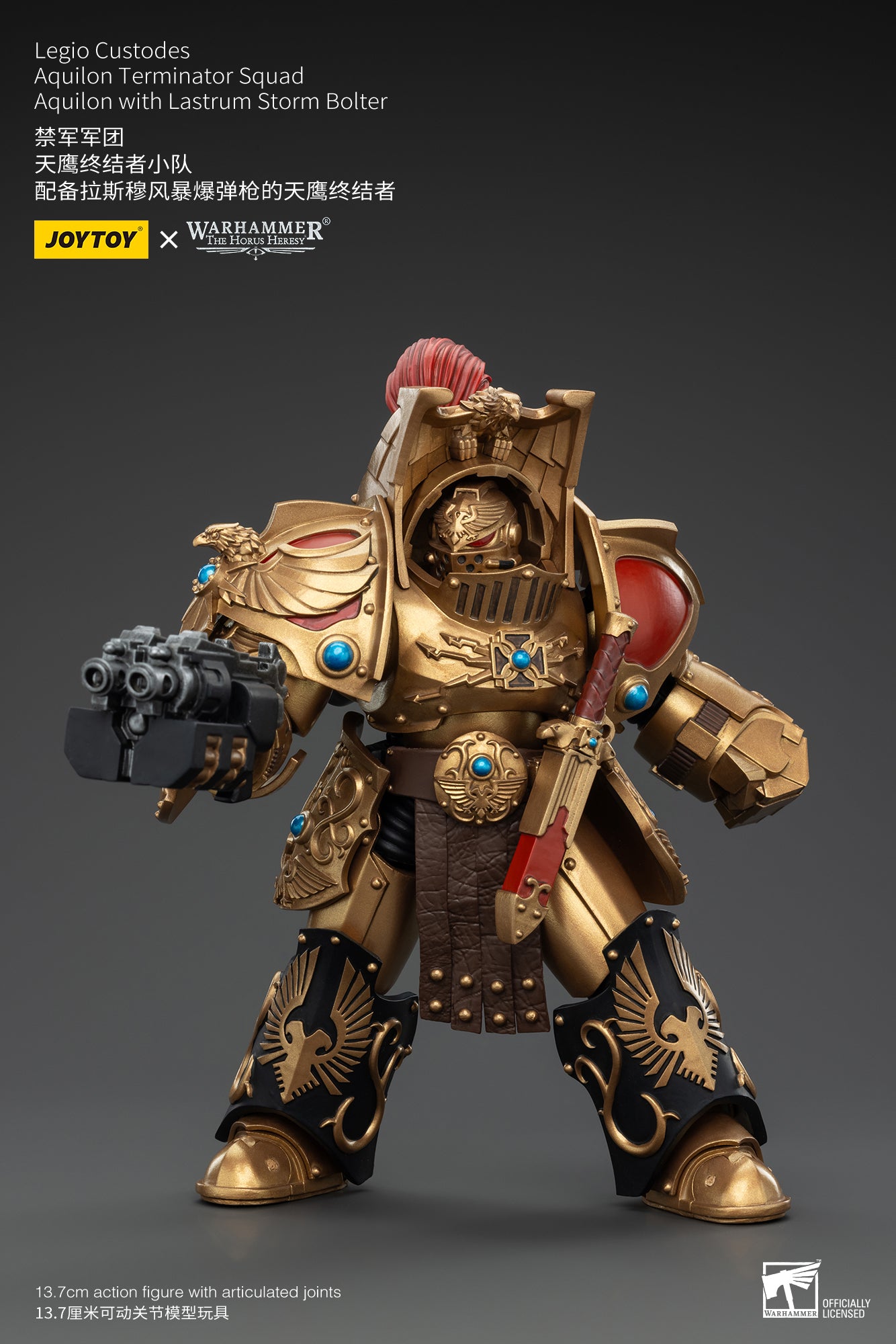 Legio Custodes Aquilon Terminator Squad - Warhammer"The Horus Heresy" Action Figure By JOYTOY